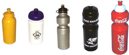 water bottles